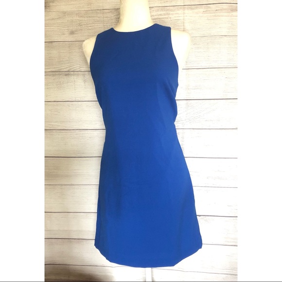 Forever 21 Blue Cutout Dress Size Large New - Picture 3 of 9